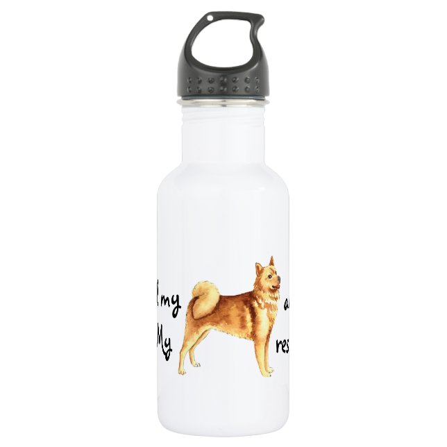 Garrafa Salvamento de Spitz Finlandês (Frente)