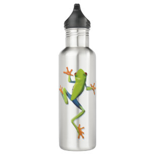 Garrafa Sapo anfíbio-verde