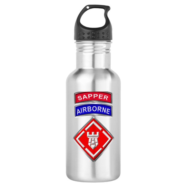 Garrafa Sapper 20 Engenheiro de Brigada-Ar (Frente)