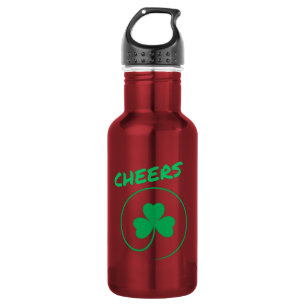 Garrafa Saúde, Clover, Shamrock, Irish Green, St Patricks