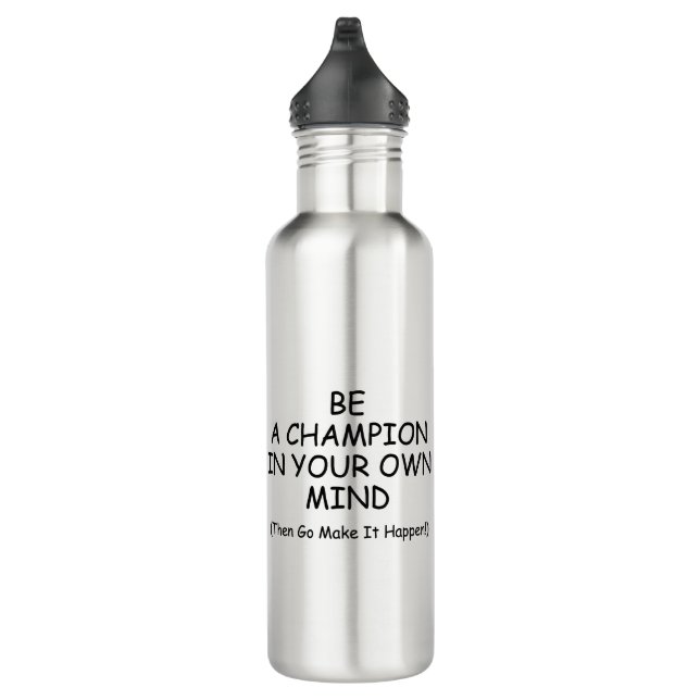 Garrafa Seja Um Campeão Na Sua Mente (Direita)