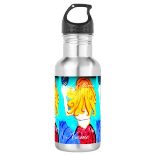 Garrafa Sereia de madrinha de casamento personalizada