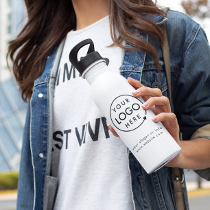 Garrafa Seu logotipo Empresa Corporativa Moderna Minimal