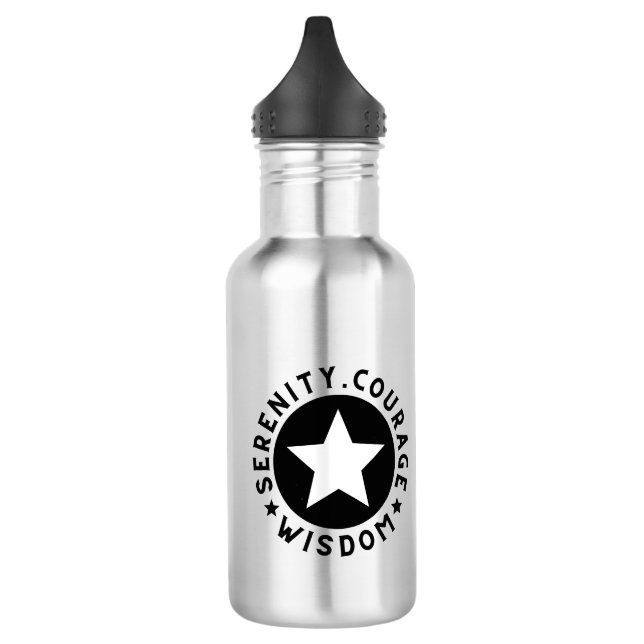 Garrafa Seu Merchandise de Reunião Profissional de Logotip (Esquerda)
