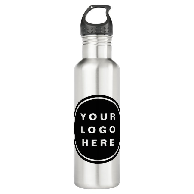 Garrafa Seu Promocional de logotipo comercial Empresa (Frente)