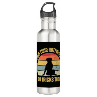 Garrafa Seu Rottweiler Também Faz Truques?