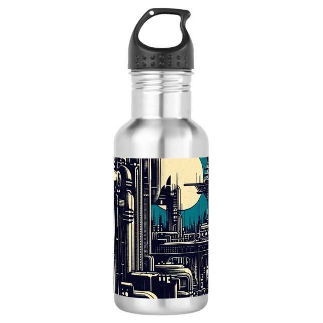 Garrafa SF Füturística - Corte 2 (Frente)
