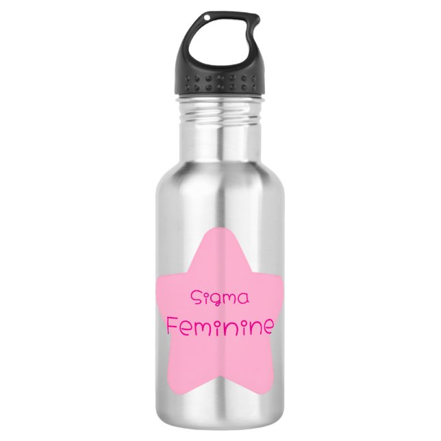 Garrafa Sigma Feminine Water Bottle (Frente)