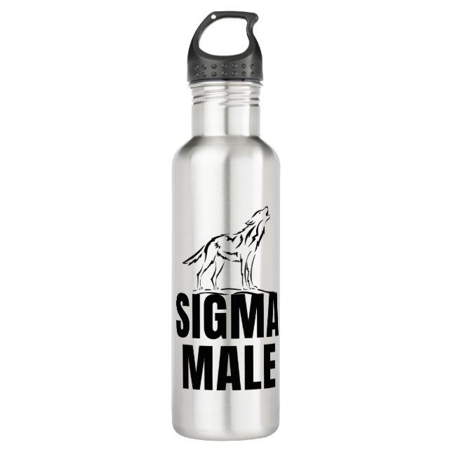 Garrafa Sigma Male Lone Wolf (Frente)