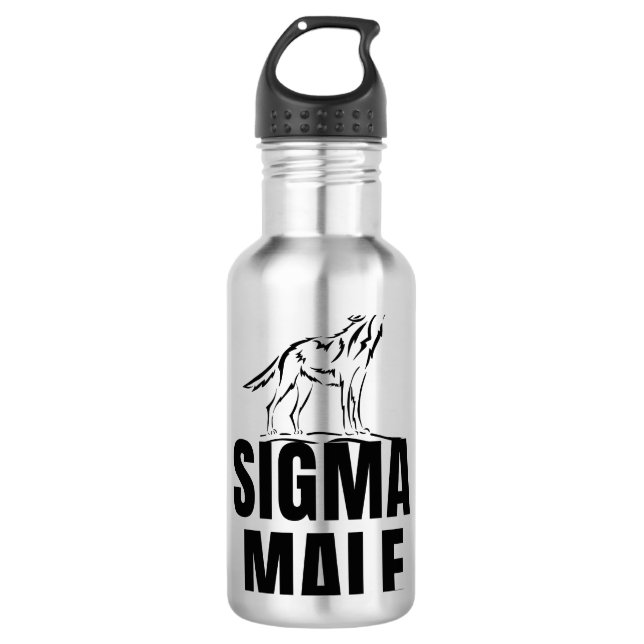 Garrafa Sigma Male Lone Wolf (Frente)