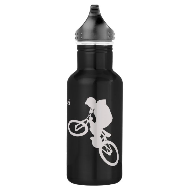 Garrafa Silver Extreme Cyclist Personalizado (Direita)