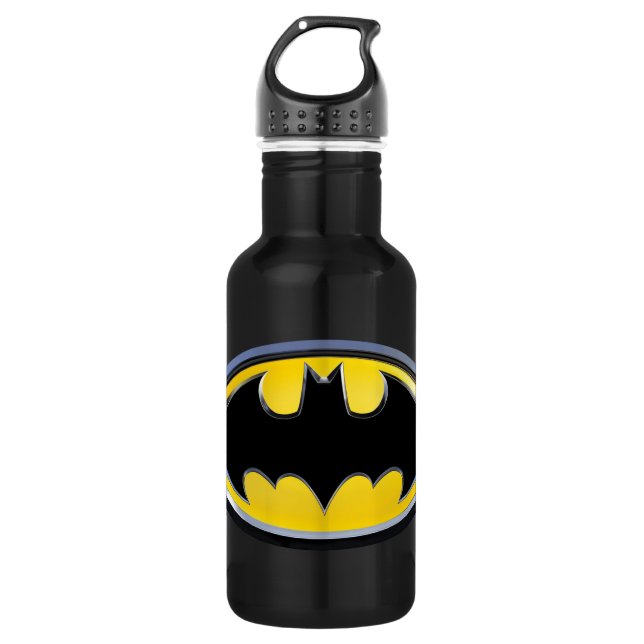 Garrafa Símbolo Batman | Logotipo clássico (Frente)