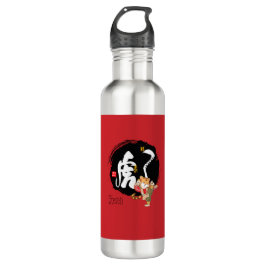 Garrafa Símbolo Red Tiger, Kung Fu Tiger, Ano Novo Chinês