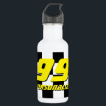 Garrafa Sinalizador de corrida automática com verificação<br><div class="desc">Bandeja de água de aço inoxidável com bandeira de autocorrida controlada personalizada. Garrafa de bebida personalizada com design para automóveis. Legal ideia de presente de aniversário para crianças,  amigos,  família,  motorista,  fã,  etc. Adicione seu próprio número.</div>