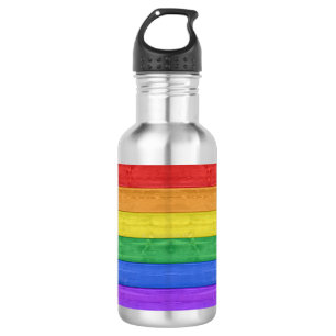 Garrafa SlipperyJoe's artístico orgulho gay flag gay doft