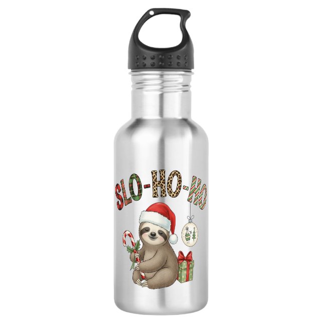 Garrafa Slo Ho Xmas Sloth (Frente)