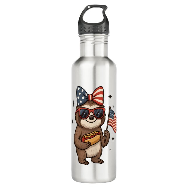 Garrafa Sloth 4 de julho (Frente)