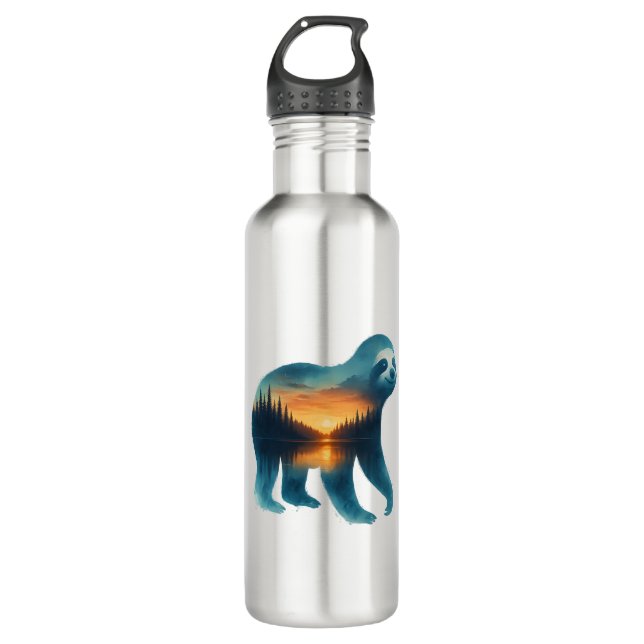 Garrafa Sloth Camping Lover (Frente)