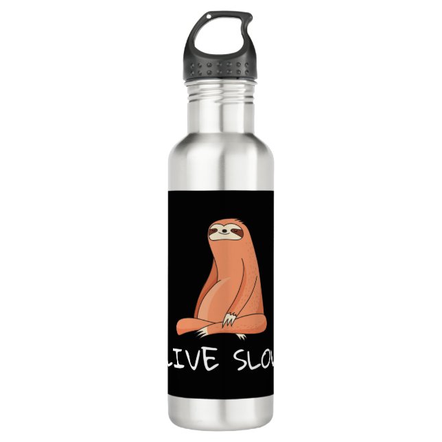 Garrafa Sloth Live Slow (Frente)