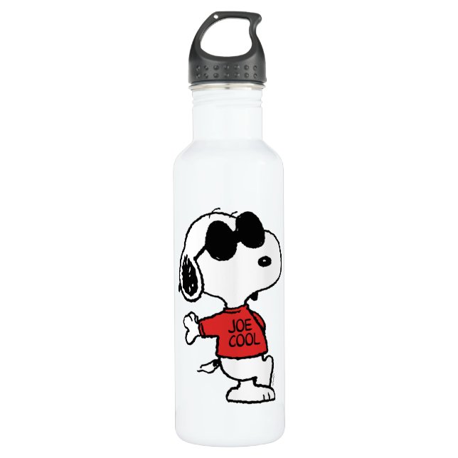 Garrafa Snoopy "Joe Legal" em pé (Frente)