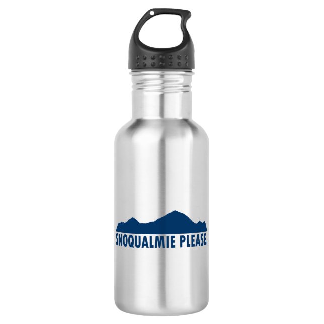 Garrafa Snoqualmie Washington Por favor (Frente)