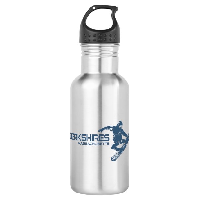 Garrafa Snowboarder de Berkshires Massachusetts (Frente)