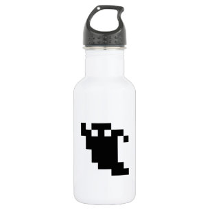 Garrafa Sombra do fantasma do pixel de 8 bocados