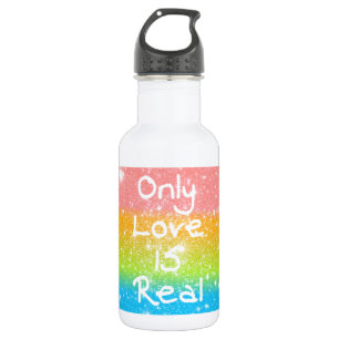 Garrafa Somente o amor é real