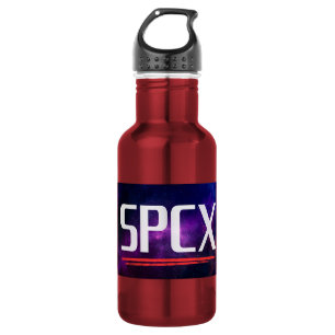 Garrafa SPCX SpaceX IPO Investidor Design Ação Espacial