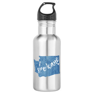 Garrafa Spokane Washington Wood Grain