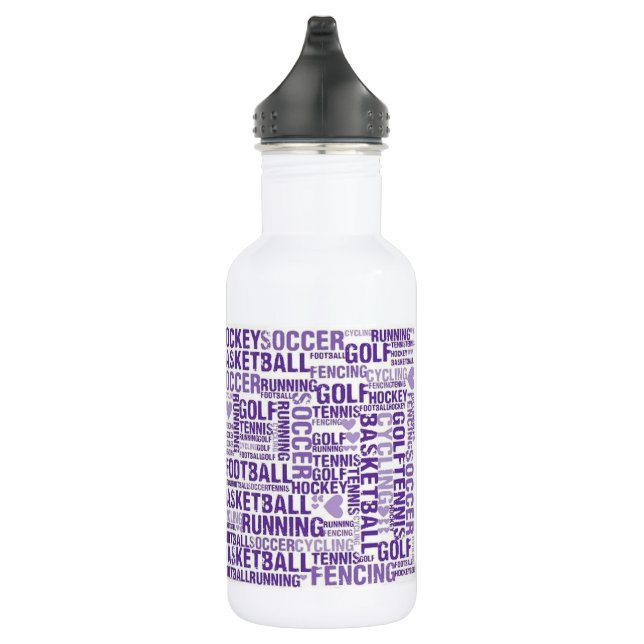 Garrafa Stainless Steel Water Bottle - Sports Enthusiast (Direita)