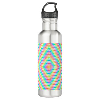 Garrafa Stainless steel water bottle with a vibrant