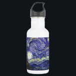 Garrafa Starry Night, Vincent Van Gogh.<br><div class="desc">Starry Night,  Vincent Van Gogh. Famoso impressionismo,  belas artes. Pintor de óleo na paisagem.</div>