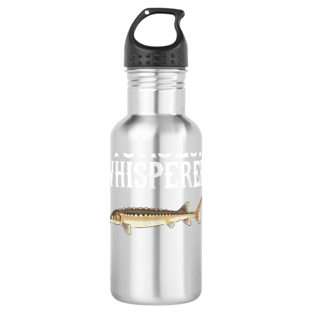 Garrafa Sturgeon Whisperer Engraçado (Frente)