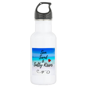 Garrafa Sun Sand e Salty Kisses Tropical Beach