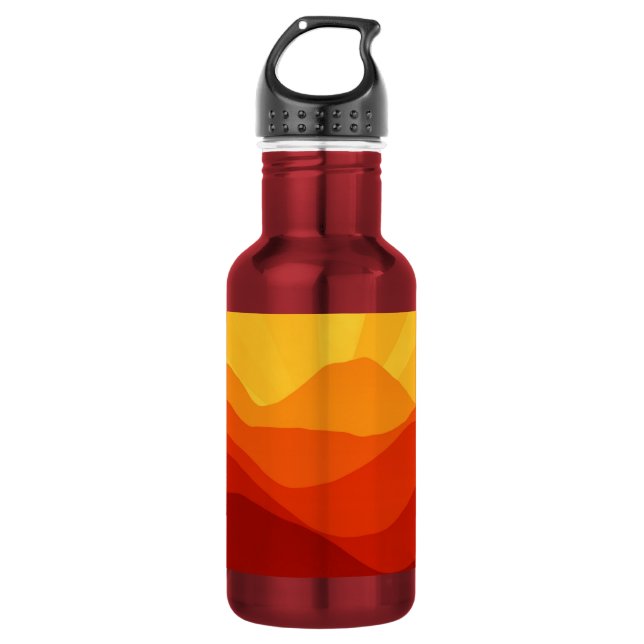 Garrafa Sunset Mountains Banner (Frente)