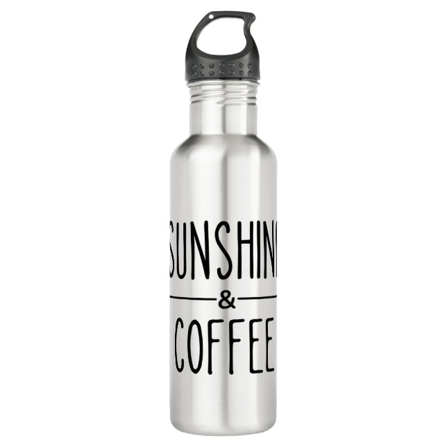 Garrafa Sunshine e Café (Frente)