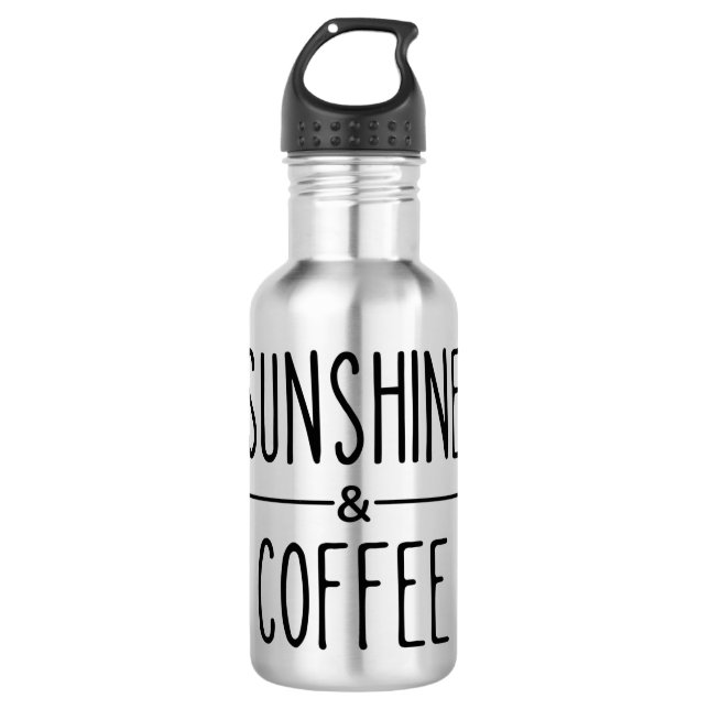 Garrafa Sunshine e Café (Frente)