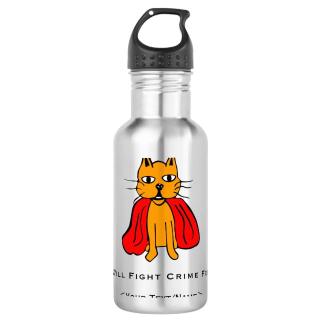 Garrafa Super Cat Combatendo Crime Para (i)  (Frente)