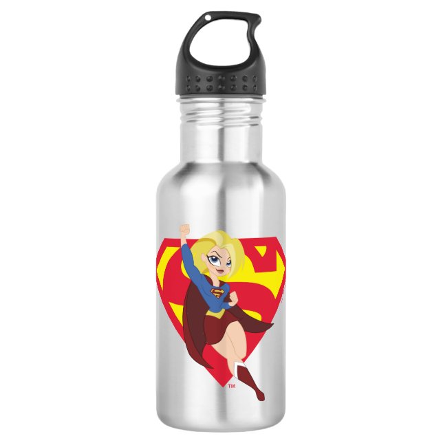 Garrafa Supergarota DC Super Hero Girls (Frente)