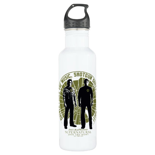 Garrafa Supernatural Winchester Brothers "Shotgun" (Frente)