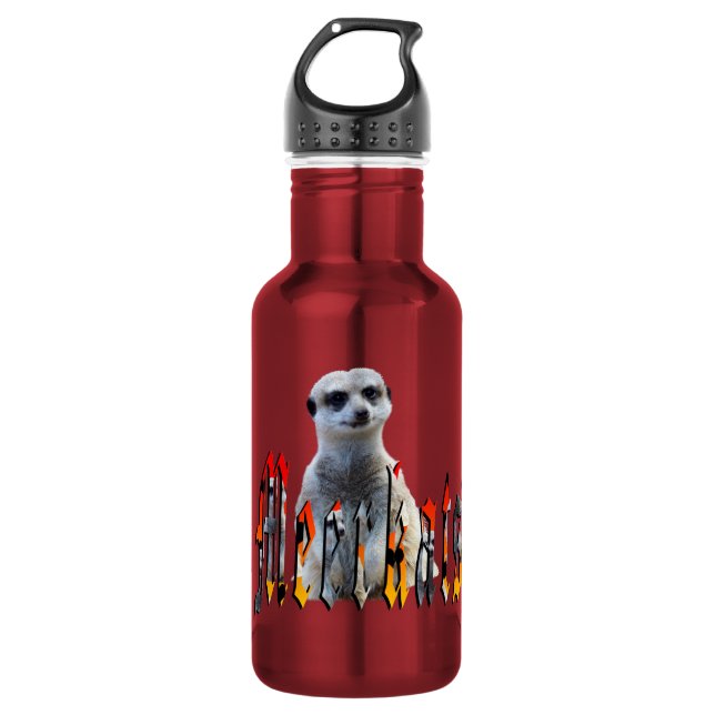 Garrafa Suricata E Logotipo, (Frente)