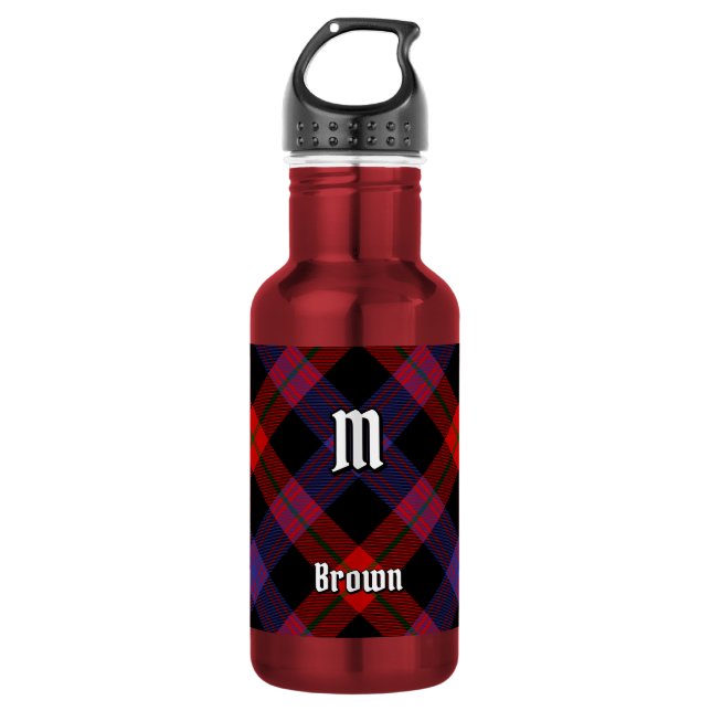 Garrafa Tartan Clan Brown (Frente)