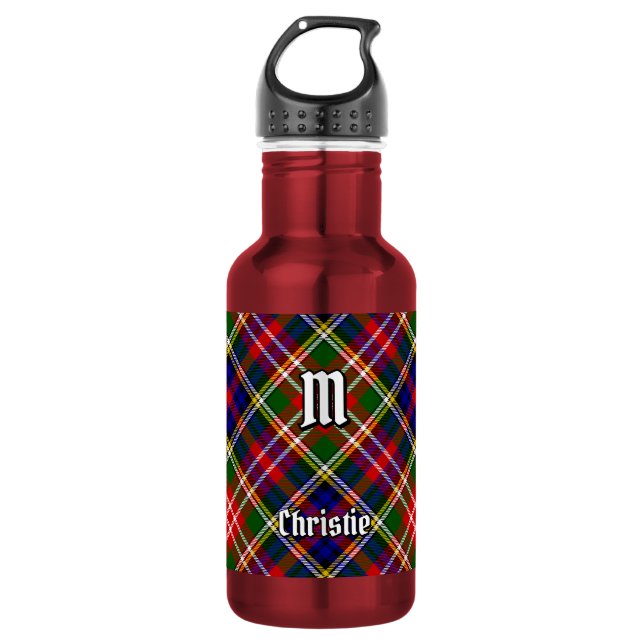 Garrafa Tartan do Clã Christie (Frente)