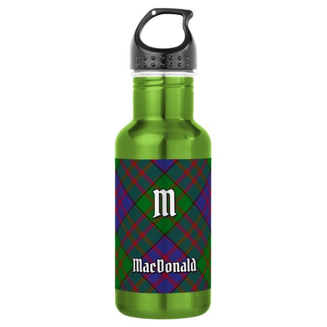 Garrafa Tartan do Clã MacDonald (Frente)