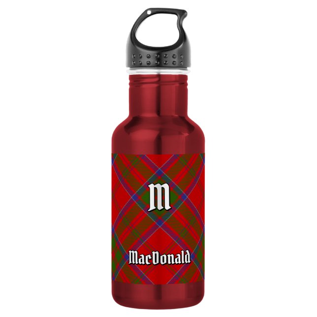 Garrafa Tartan do Clã MacDonald de Keppoch (Frente)