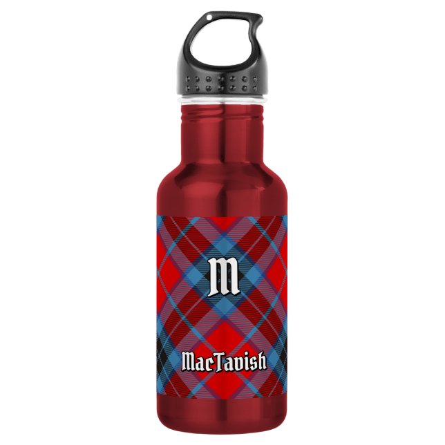 Garrafa Tartan do Clã MacTavish (Frente)