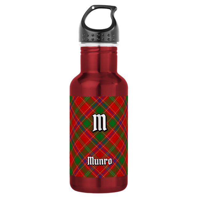 Garrafa Tartan do Clã Munro (Frente)