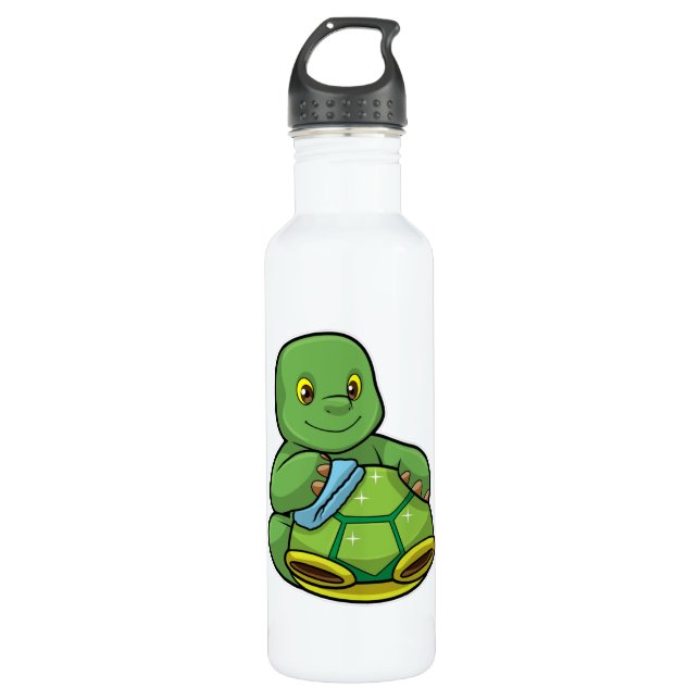 Garrafa Tartaruga com Shell & Clearing Rag (Frente)