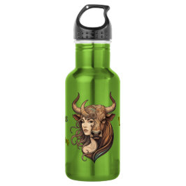 Garrafa Taurus Sign Astrology Design Spiritual Reusable